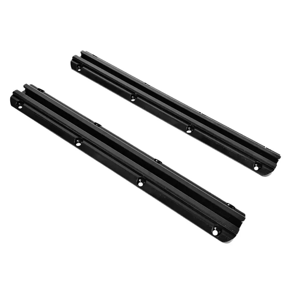 Kayak Track Rails Aluminum Mounting System 11.8 Inch Canoe Hardware Fishing Rod Rack for Kayak Parts