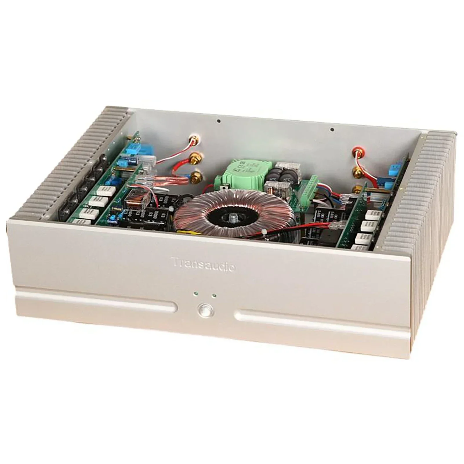 AMXEKR FM711 Nível de febre Amplificador de potência traseira pura de canal duplo F7 Parâmetros originais Linha central 2N3440/5416 Amplificador Hifi