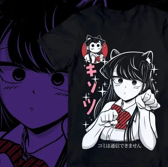 

Komi Can't Communicate T-Shirt,Shouko Komi,Anime,new Graphic Tee