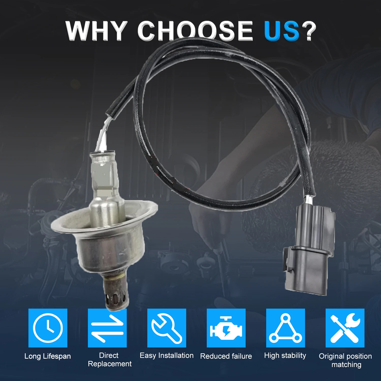 39210-2G155 Oxygen Sensor For Hyundai Santa Fe 2.4L 2015-2018 Car Auto Part 392102G155