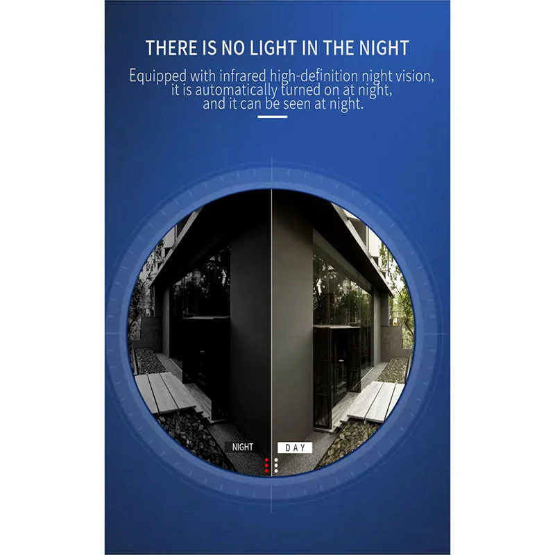 TTKK 스마트 무선 와이파이 비디오 초인종, 인터콤 전화 통화 문짝 벨 카메라, 적외선 원격 레코드 지지대, TF 카드, 720P, 인기