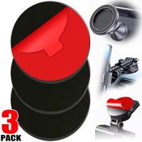 Dashboard Sticky Pad Mounting Disk for Suction Cup Car Phone Holders Heat Resistant Adhesive Disc for Windshield Car Mount