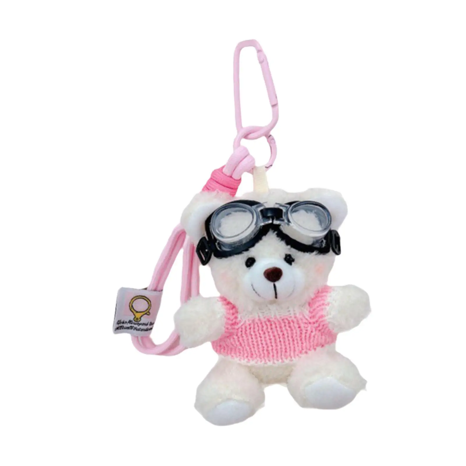 Cartoon Animal Keychain Pendant Funny Stylish Cute Doll Keychain Plush Key Chain for Backpack Party Favor Graduation Girls Women