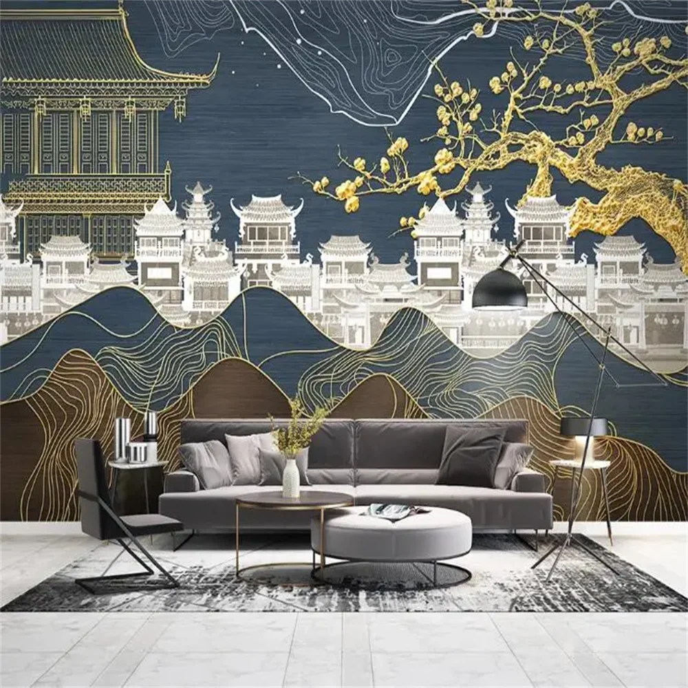 custom photo murals large 3D mural wall papers home decor romantic bedroom sofa 3d photo wallpaper for living room bedroom decor
