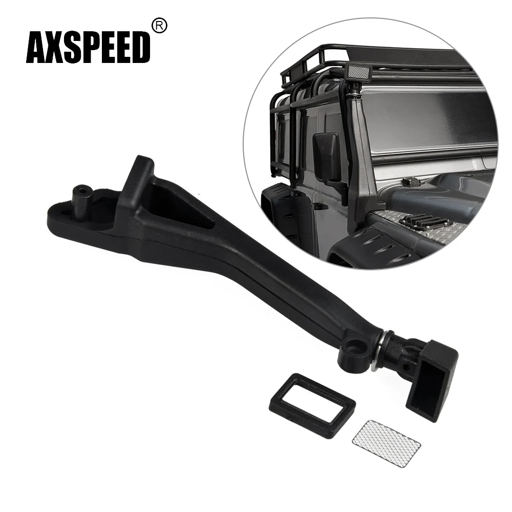 AXSPEED Simulated Rubber Safari Snorkel for TRX-4 Defender 1/10 RC Crawler Car Shell Body Upgrade Parts