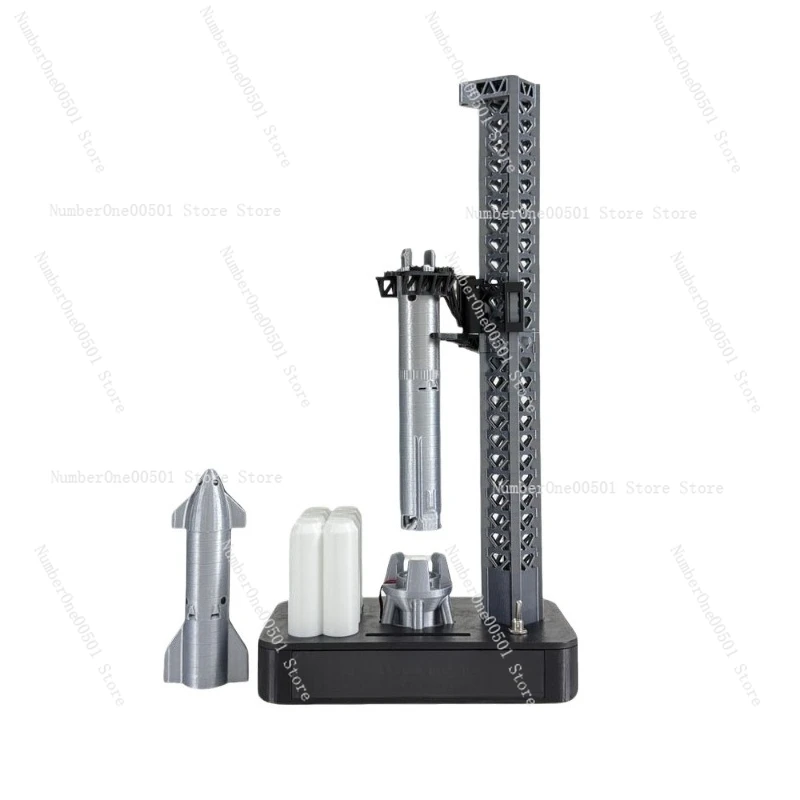 Starship Humidifier Model with Simulated Launch and Landing for TechLife