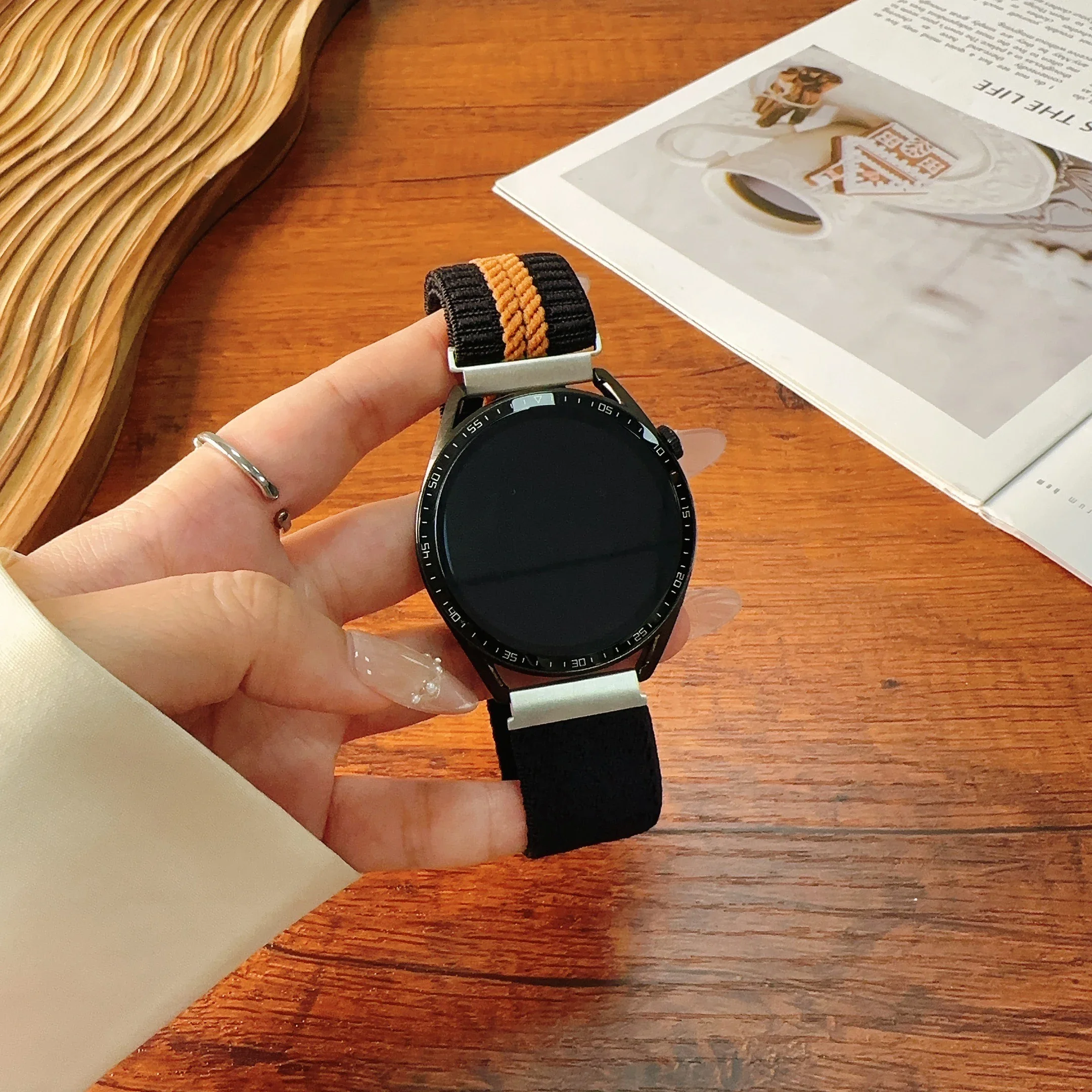 Нейлоновый ремешок 22 мм для Huawei Watch GT 4 GT4, 46 мм, браслет для Huawei Watch 4 Pro GT3 GT2 GT 3 2 Pro, ремешок для часов 46 мм