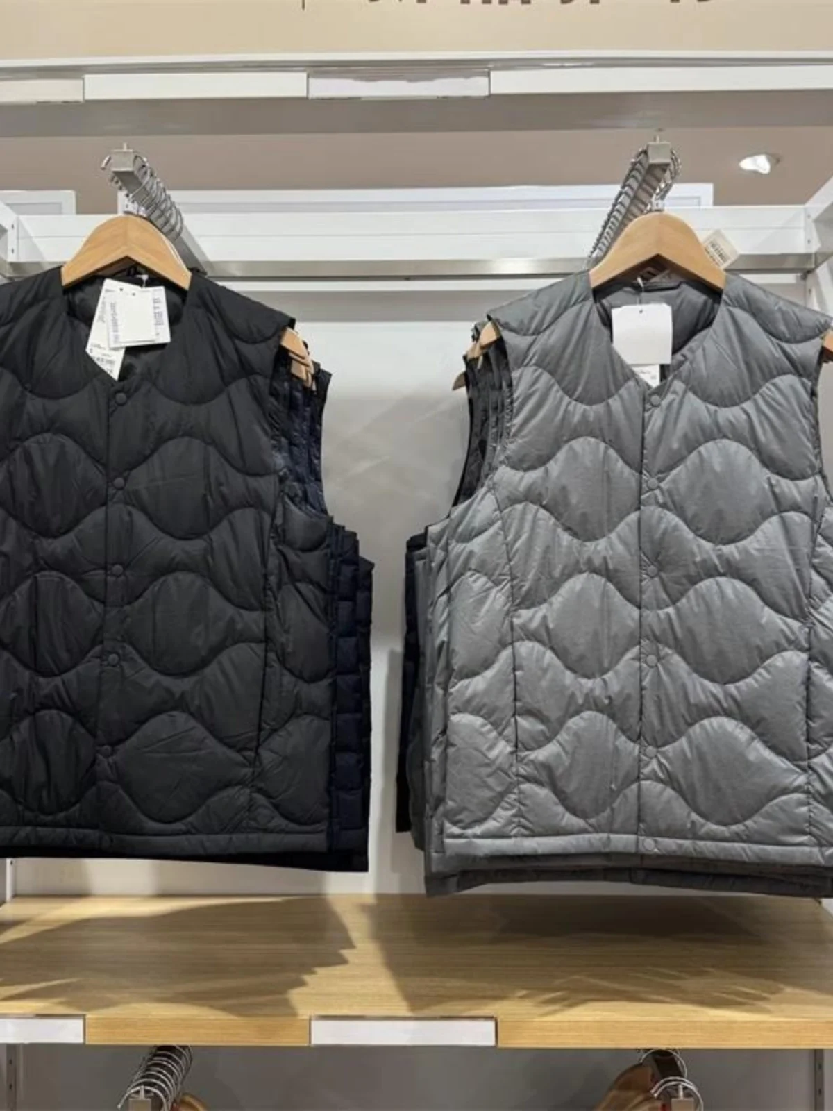 

Легкий пуховый жилет для мужчин: осенне-зимняя коллекция, модный, теплый, молодежный, повседневный, с круглым вырезом, на пуговицах