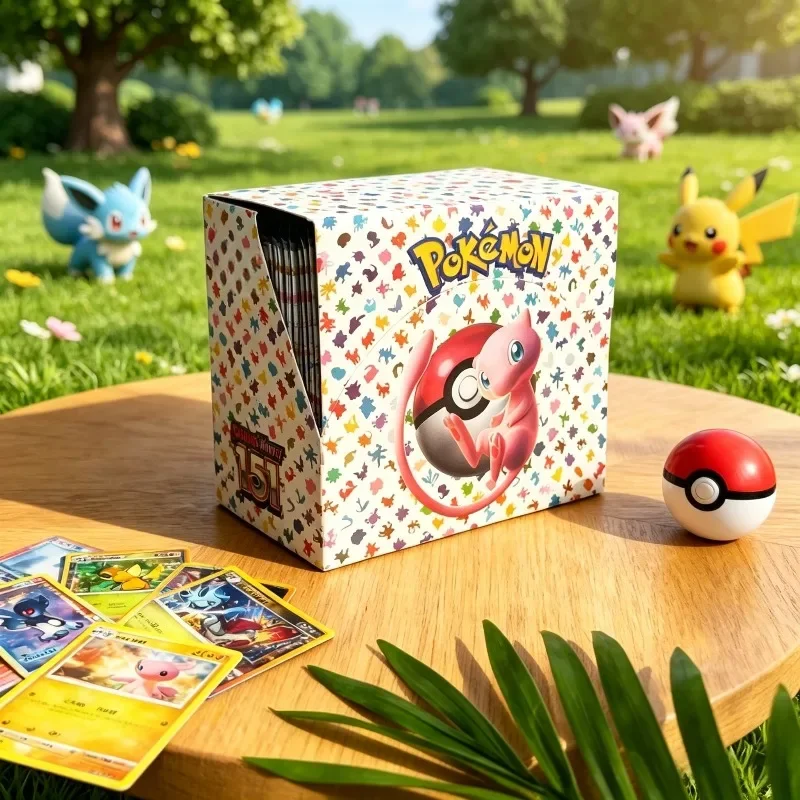 360 Stück TCG Scarlet & Violet 151 Booster Bundle Geschenk Englische Ausgabe Sammelkarten Anime-Sammlung Kartenspiel Geschenk – Detail 4