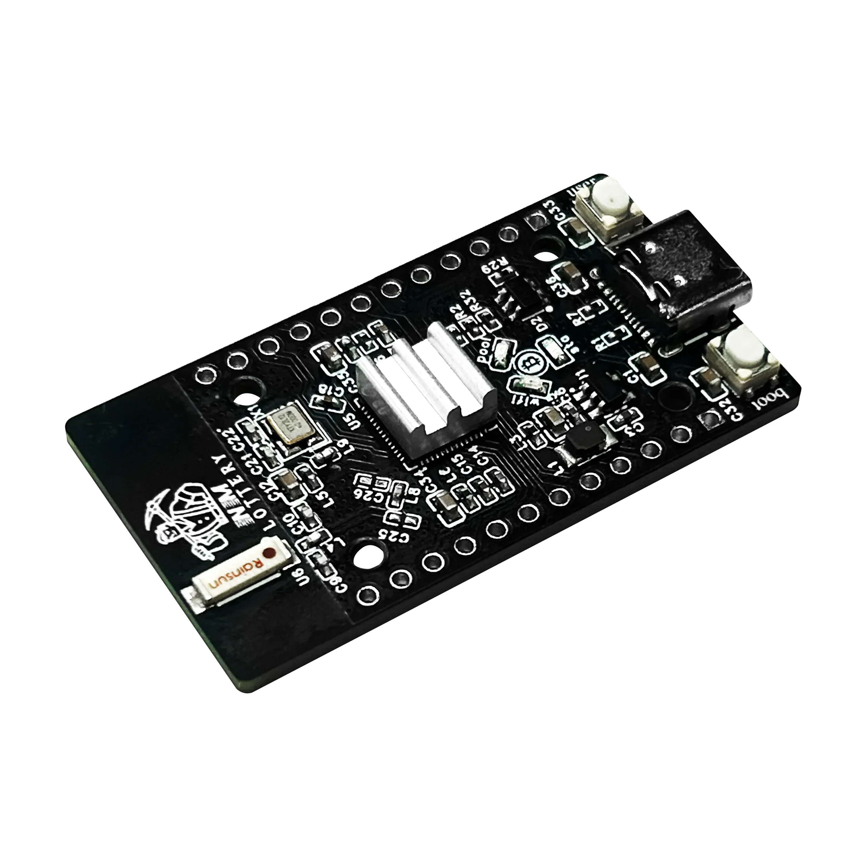 NerdMiner BotChain Bitcons Solo Lottery BTC Board Screenless ESP32-S3FN8 310kH/s Support Wi-Fi and Bluetooth Low Power