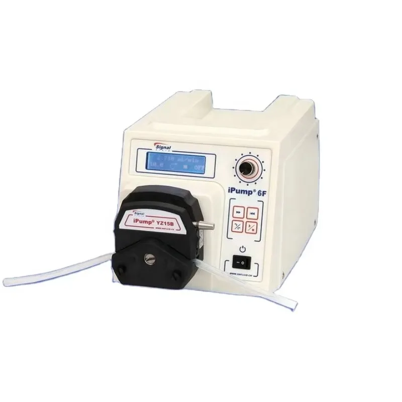 Precision Electric Peristaltic Pump 300ml Perfume Liquid Filler Dispenser With Metering Low Pressure Roller Structure