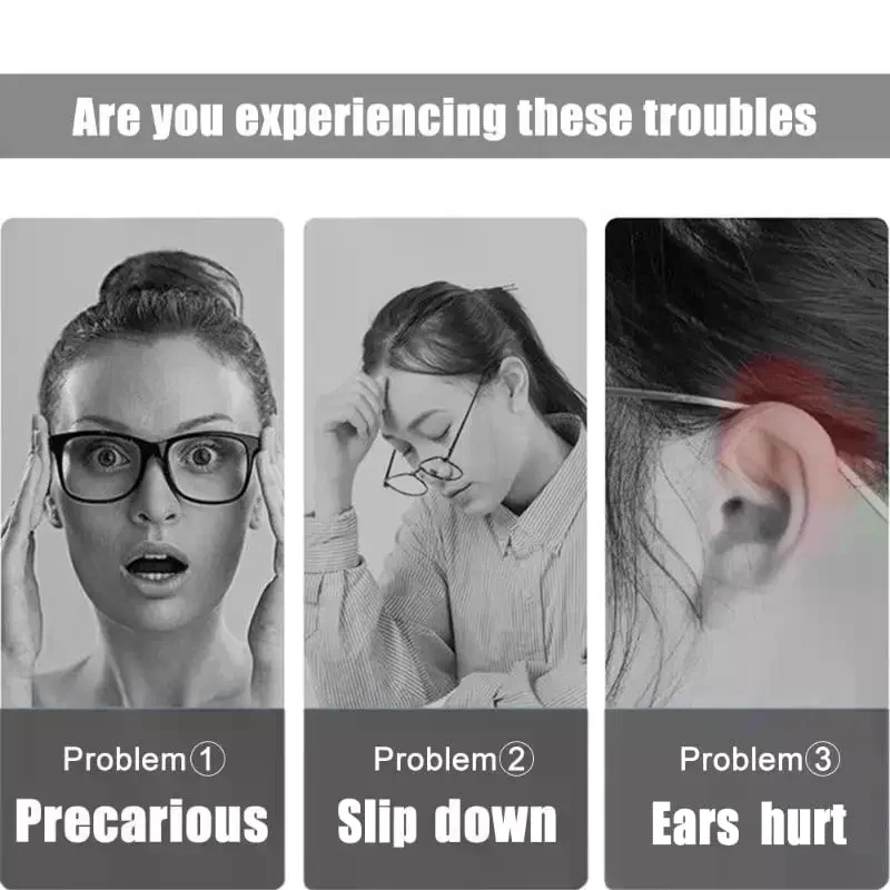 Anti-slip Holder for Pairs Glasses Cover Ear Hook Silicone Sunglasses Eyeglass Leg Temple Tips Black White Brown