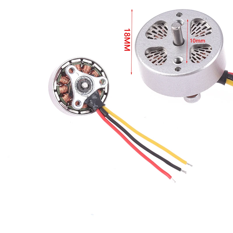 High Speed 2S-3S 2MM Shaft 2750KV Mini 18MM 3-phase Brushless Motor RC Drone FPV Quadcopter Aircraft Engine