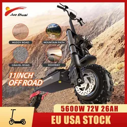 72V 5600W X60 Electric Scooter 90KM/H Top Speed 11Inch Off-road Tires Electric Scooters Adults Movable Seat Lithium Battery Hot