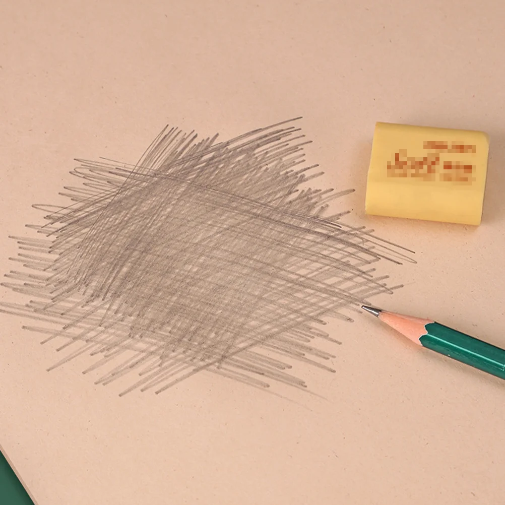 

160 Sheets Simple Eye Protection Paper Blank Inner Draft Book Sketch Drawing Calculation Writing Notebook (Yellow)