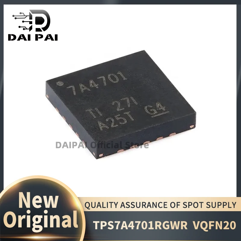 (10-20piece)100% New Original TPS7A4701RGWR TPS7A4701RGWT TPS7A4701 7A4701 VQFN-20 Chipset