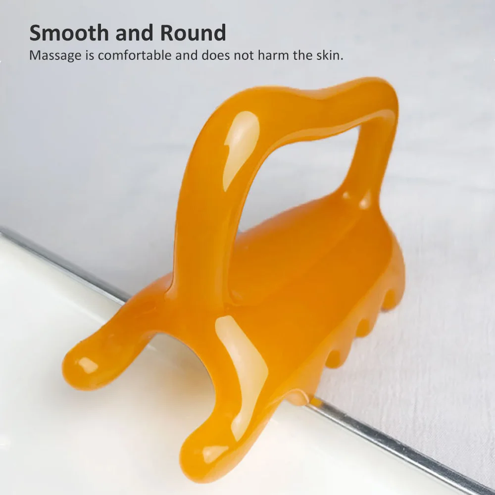 

Янтарные массажные инструменты из смолы для плеч, спины, смоляные массажеры для спины, ручные массажеры для тела, небольшие принадлежности для фасции