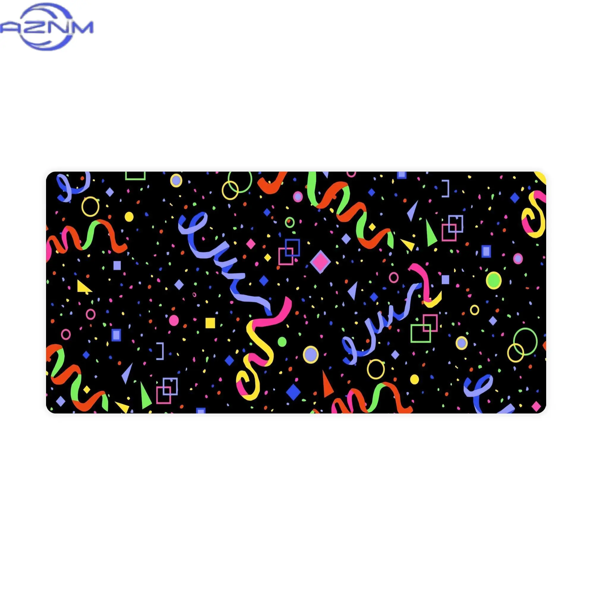 Arcade or Cinema Carpet Pattern Modern Keyboard Mat for Home Office or Freelance Workspaces Elevates Your Minimal Desk Look