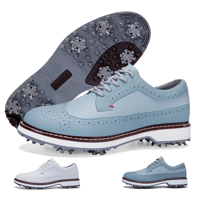 men's-waterproof-golf-shoes-outdoor-professional-golf-shoes-high-quality-lace-up-leather-walking-shoes