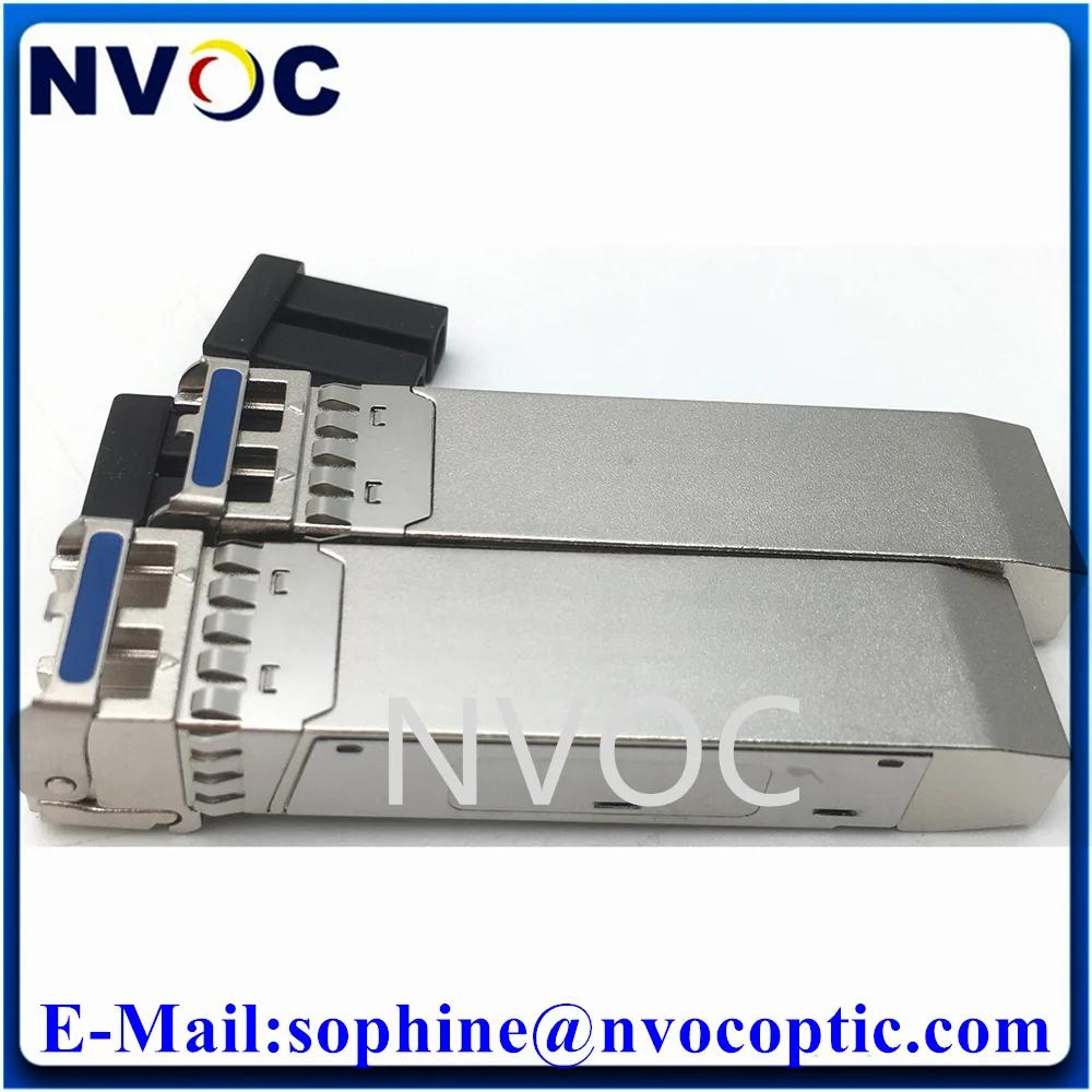 

12Gbps 1310nm 10KM 20KM Video Duplex LC SFP+ Optical Transceiver Suitable for Blackmagic Design SDI to Fiber Converter