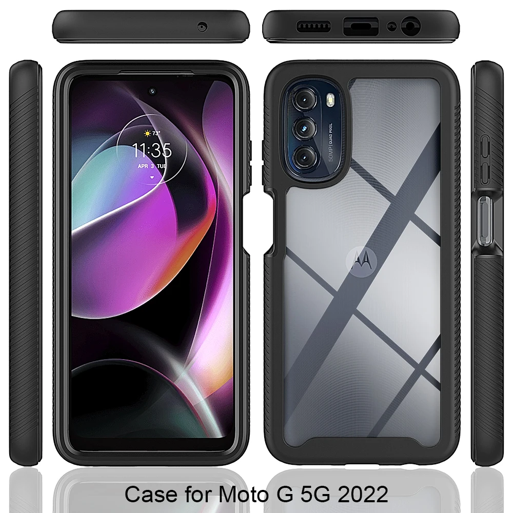 Hybrid TPU/PC Sky Case For Motorola Moto G 5G 2022 Rugged Armor Fundas Capa 2in1 Two Layer Shockproof Shell Hard Back Cover