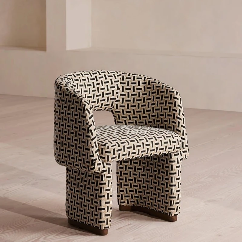 Modern minimalist style living room balcony leisure chair single seat