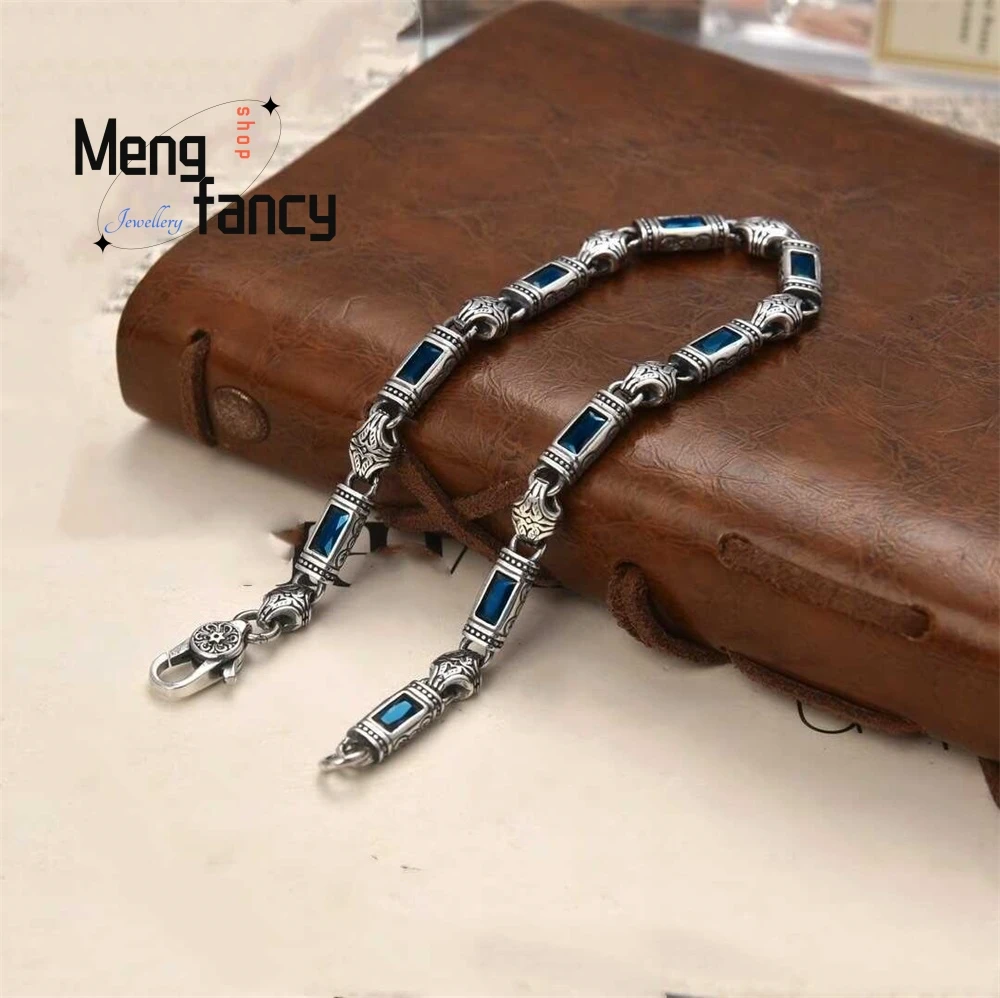 أساور عالية الجودة بنمط جديد لكل من الرجال والنساء، مجوهرات عصرية واسعة 5 مم مصنوعة يدويًا رائعة الأكثر مبيعًا أنيقة Luxu #2