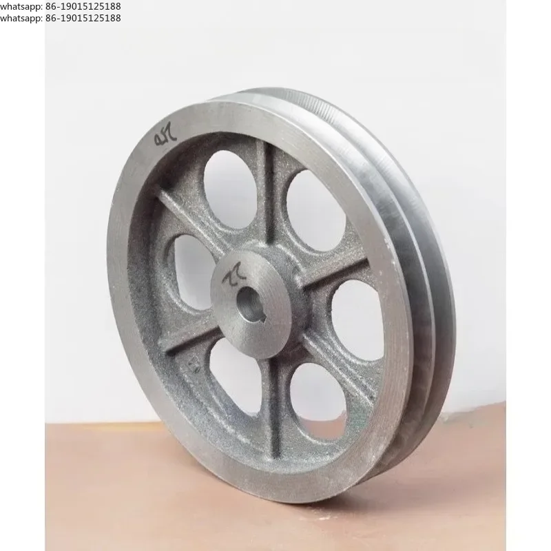 Wear-resistant B Type Double Groove Pulley B2-250 Cast Iron Transmission Disk For Water Pump