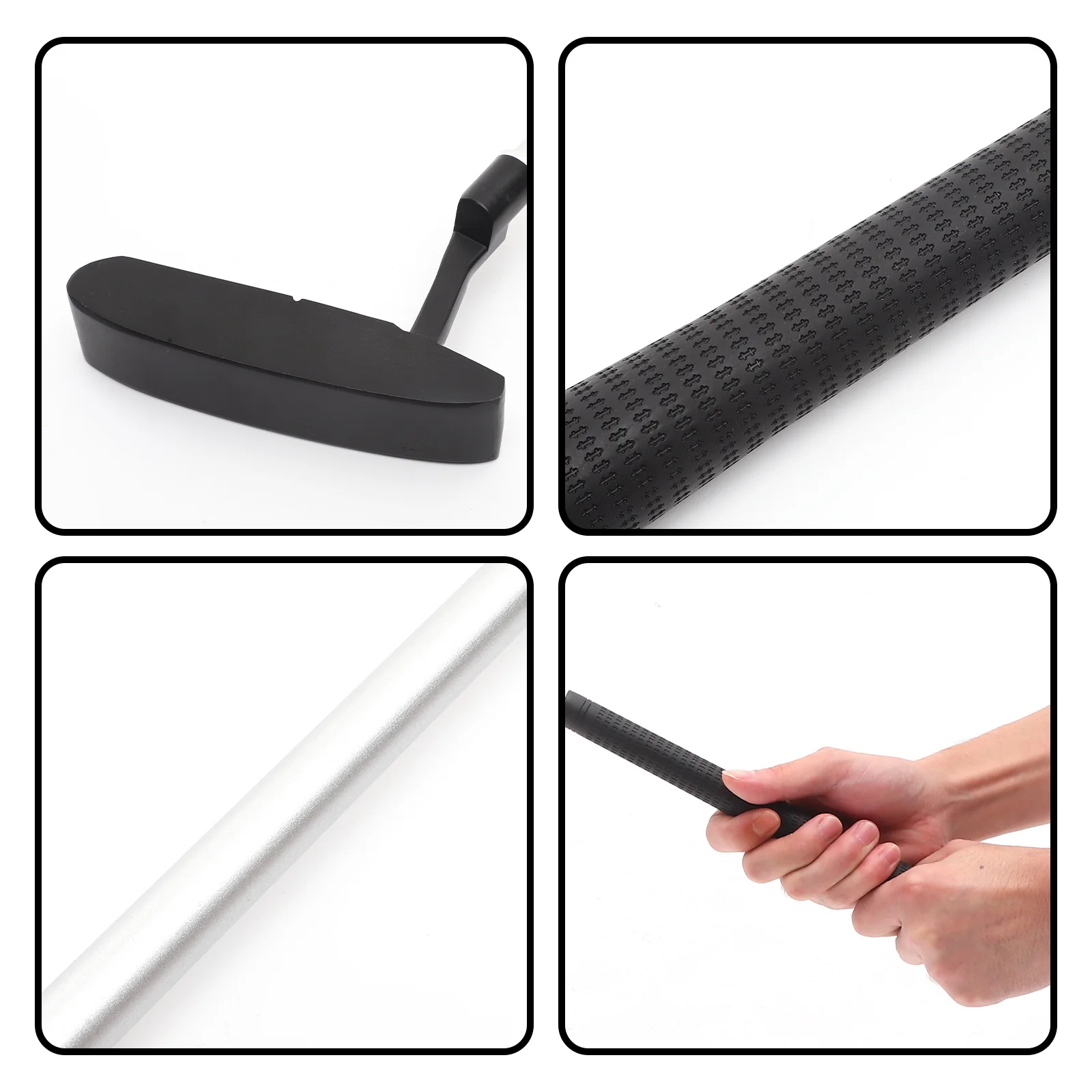 

Golf Putter Professional Metal Training Putter Portable Foldable Club For Golfing Practice Compact Design Grip Training Aid