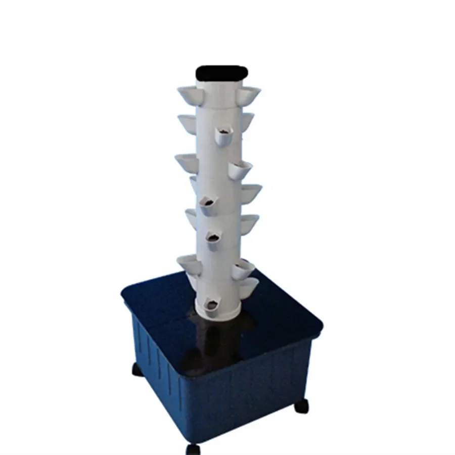 

Tour hydroponique verticale sans pompe