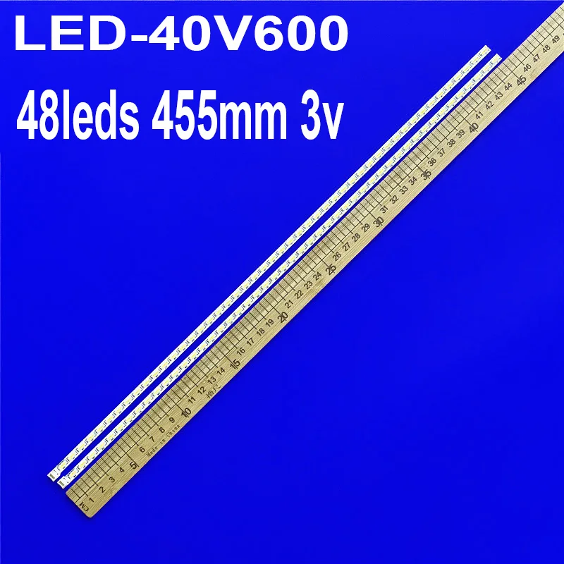 10 PCS/lot 66LED LED Backlight strip for LE40H157 LE40E19 LED-40V600 V-8229-A03-50 V-8229-A03-60 015B8000-A03-R00-8229 L00-8229