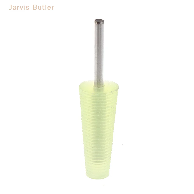 1pc Agate Jade Ring Fixed Rod Polishing Tools Grinding Conical Sleeve Fixing Tool Silicone Mandrel Inner Outside Holder