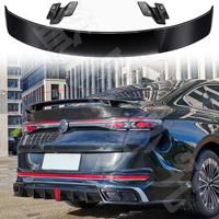For Volkswagen Passat B9/Magotan 2024 2025 MK-style body kit spoiler wing sedan Gloss Black/ABS tuning exterior accessories