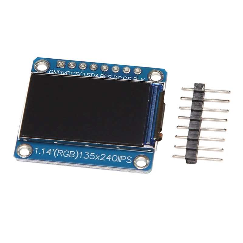 1.14 inci modul tampilan OLED TFT IPS ST7789 papan LCD SPI warna penuh HD