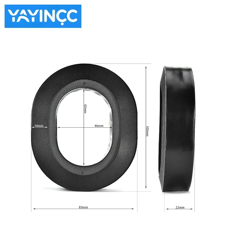 YAYINCC توصية منتج جديد استبدال وسادات الأذن من السيليكون لهاتف RAZER KAIRA PRO / BLACKSHARK V2 X