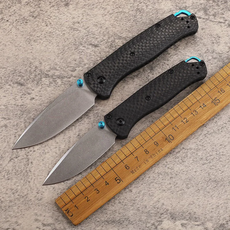 

Carbon Fiber Handle Ball Bearing Folding Knife S90V Steel High Hardness Blade Outdoor Camping Carrying Self-defense Pocket Knife