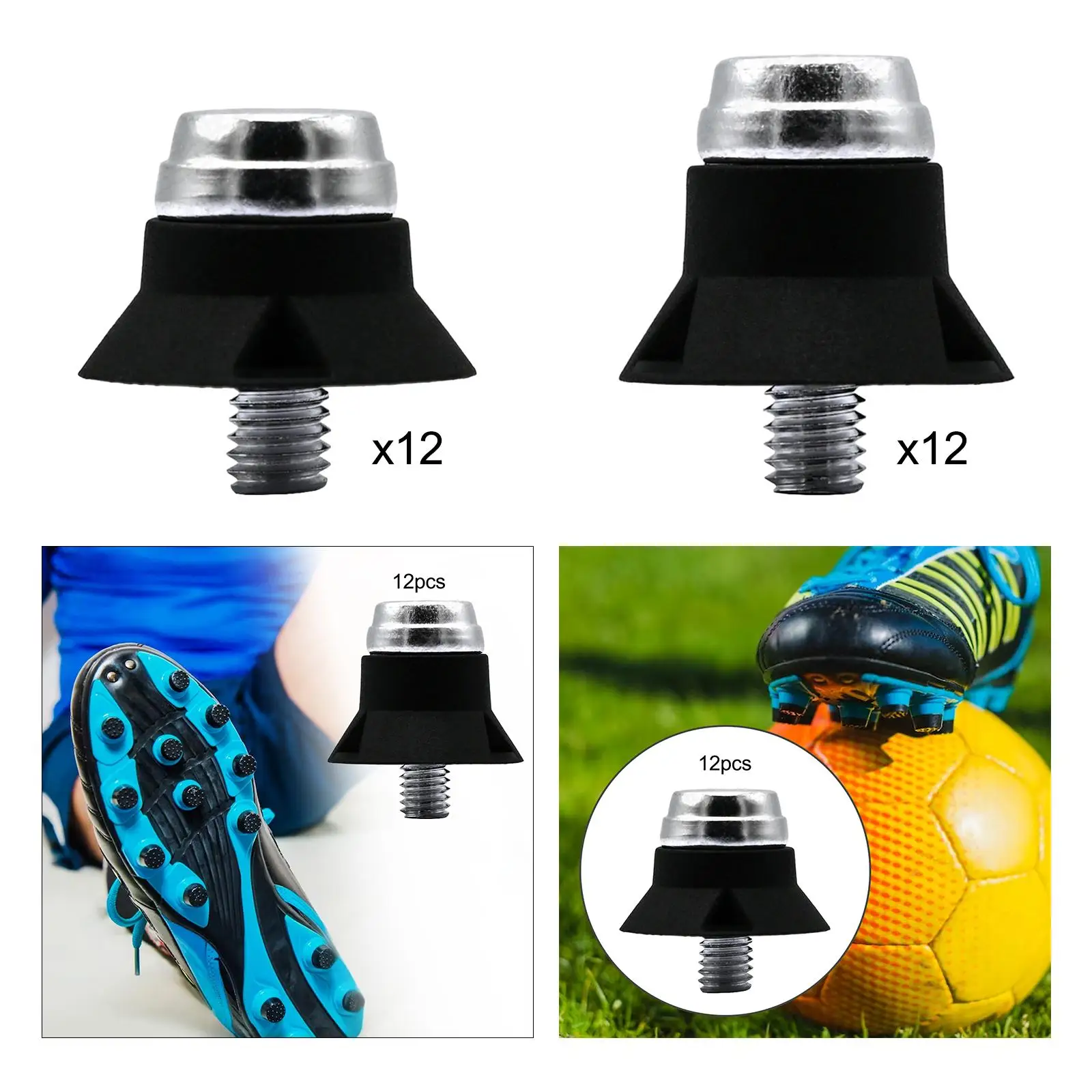 

Premium Soccer Cleat Spikes Set - Easy Installation and Anti-Slip Design