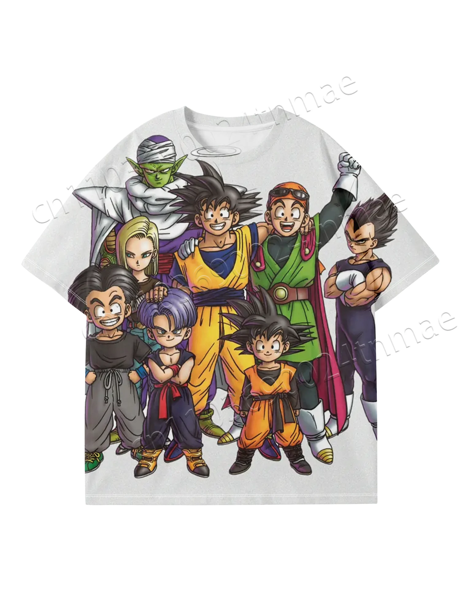 

2025 DBZ Super Hero Collection - Goku Prints in Dual Sizes 3D Printing Quick Drying and Breathable