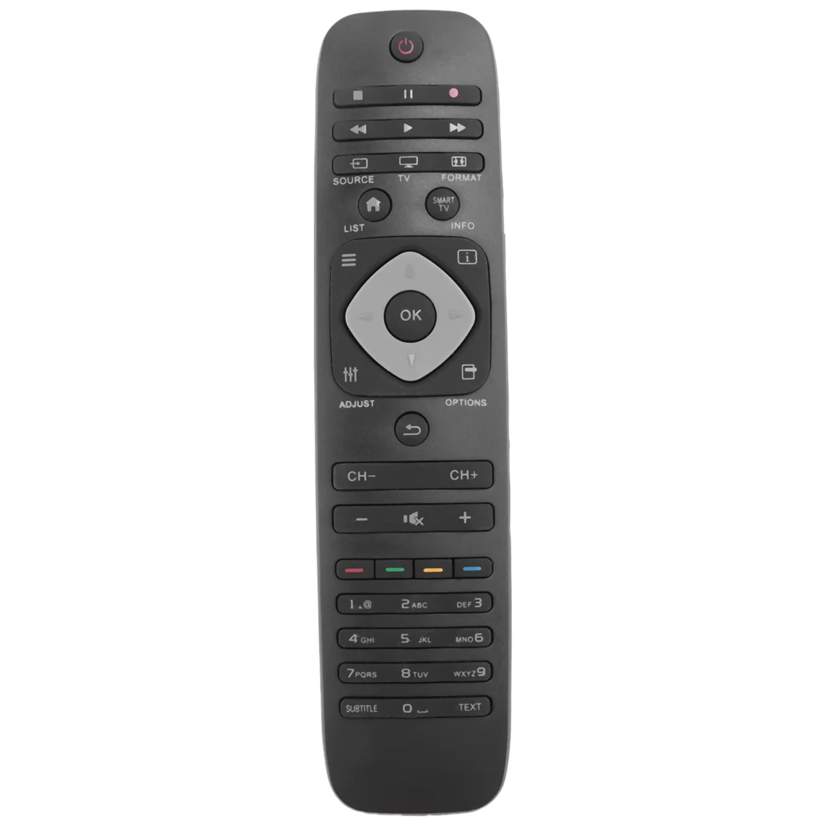 Replacement for Philips Remote Control, Universal Remote Control for Philips 40PFL5007H/12 40PFL5007K/12 40PFL5007T/12