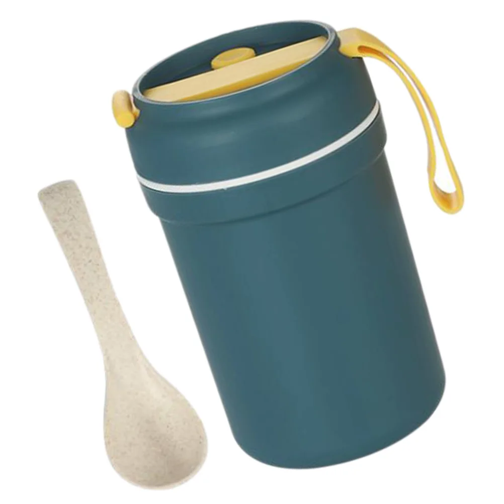 

Microwave Soup Cup Breakfast Porridge Box Insulated Portable s Food grade Safe Sealing Ring No Leak Inverted Design