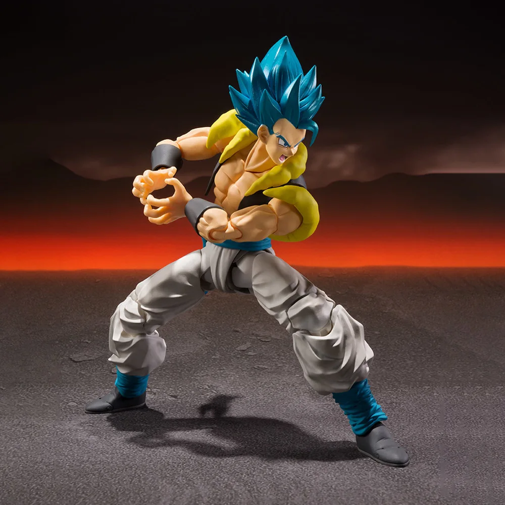 لعبة دراغون بول SHF Gogeta المفصلية من مادة PVC مجموعة ألعاب مجسمة