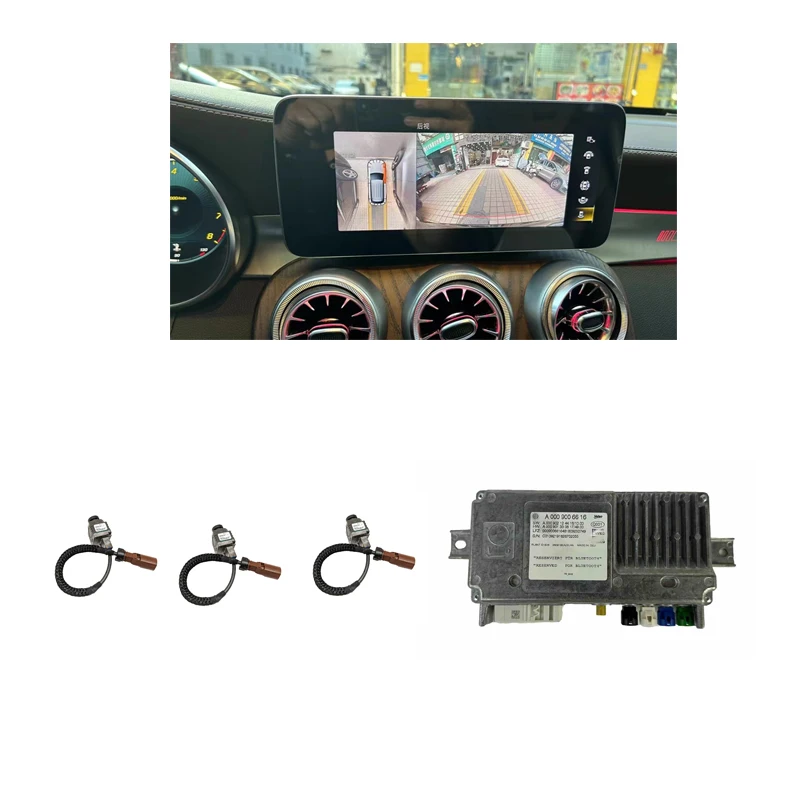 

Original Car Camera 360 For Mercedes Benz C Class GLC W205 W253 Car 360 Degree Camera System 360 Bird View 2019--2023