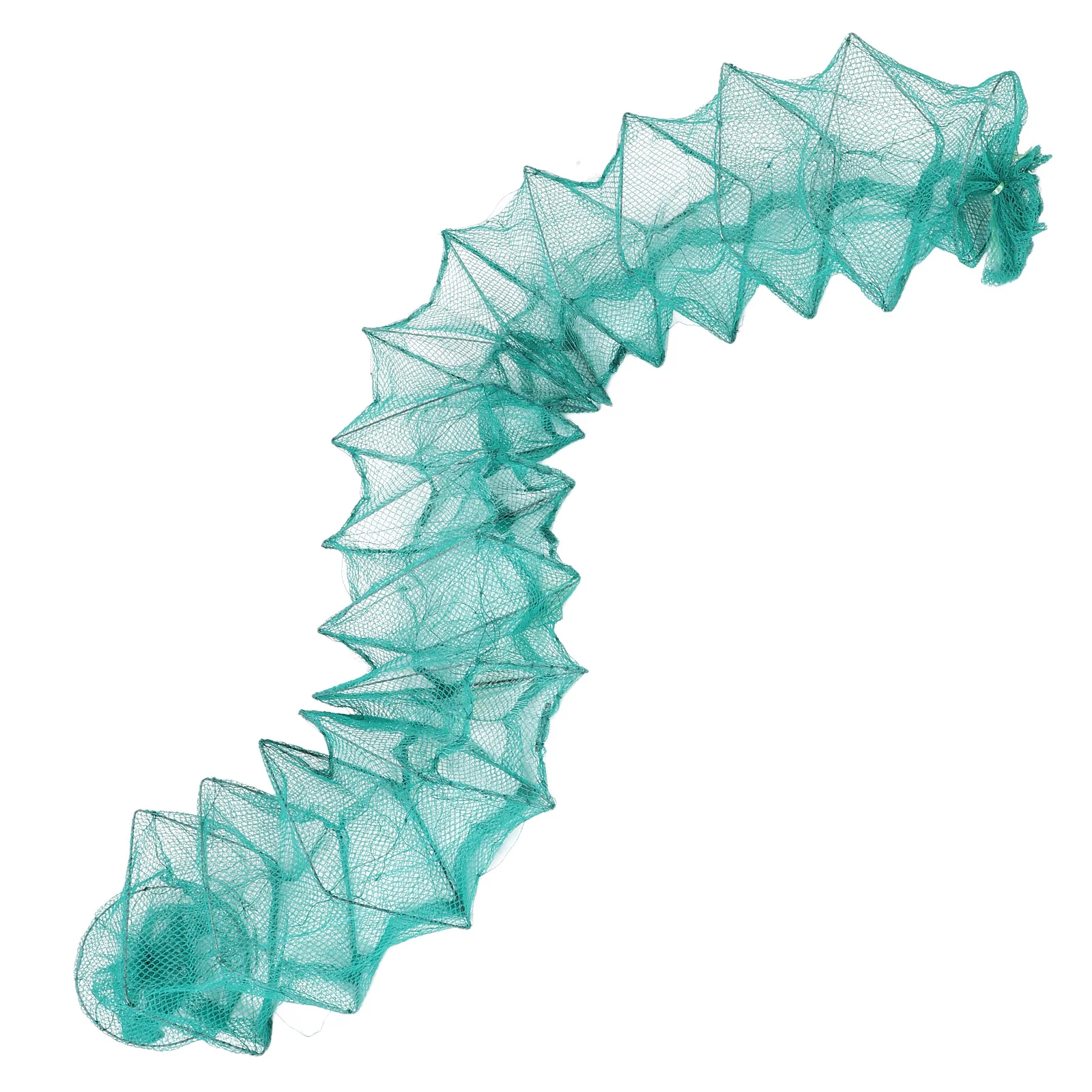 شبكة فخ الصيد 16 قسم متعددة الوظائف قابلة للطي مصيدة الأسماك الروبيان في الهواء الطلق شبكة السمك توريد قفص كراوداد شبكة #4