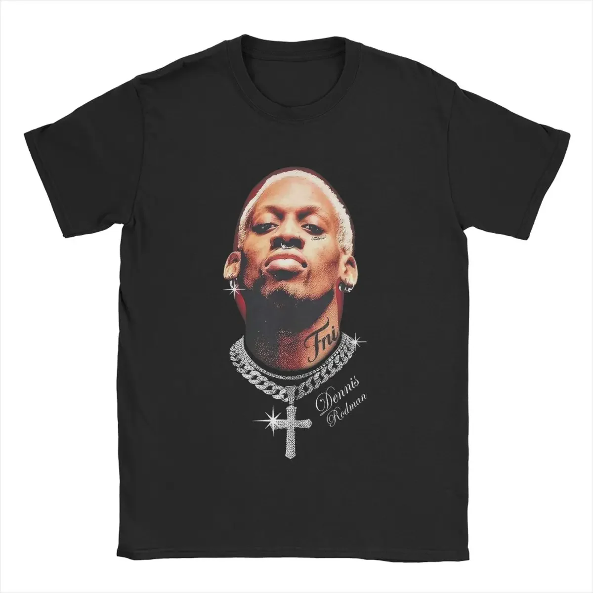 

Creative Style Face T-Shirt for Men Round Neck Pure Cotton T Shirt Short Sleeve Tee Shirt Summer Tops