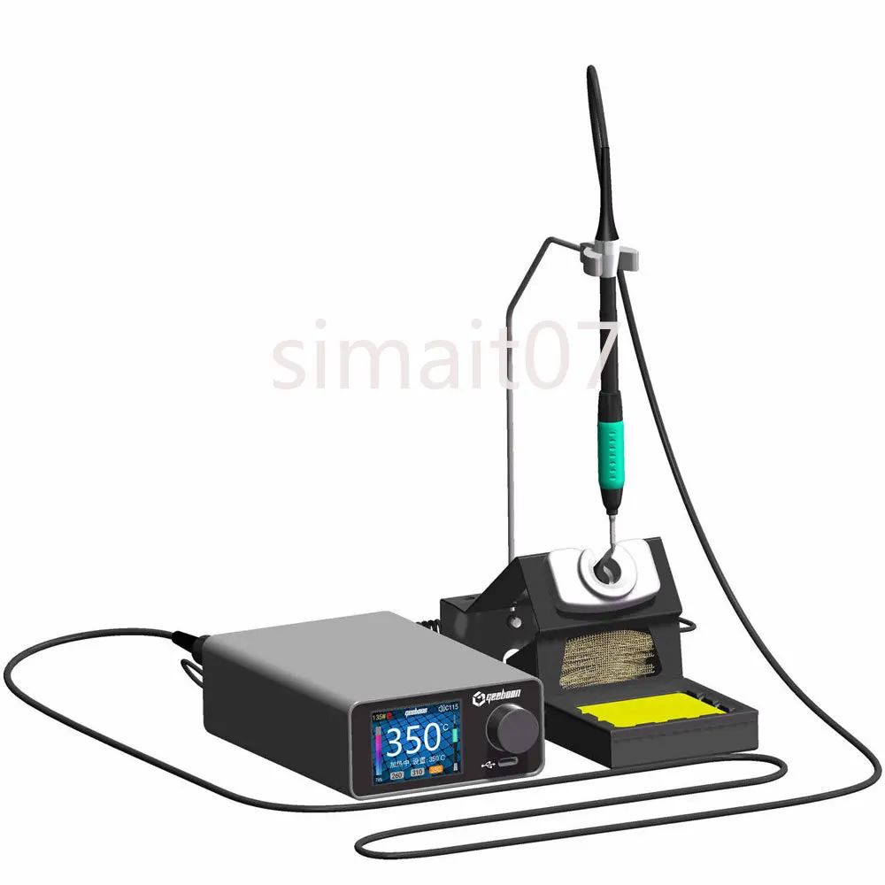 

GEEBOON TC22 240W Soldering Station Kit with SDC02 Iron Stand T245/T210 Handle C245/C210 Tips for Electronics Repair