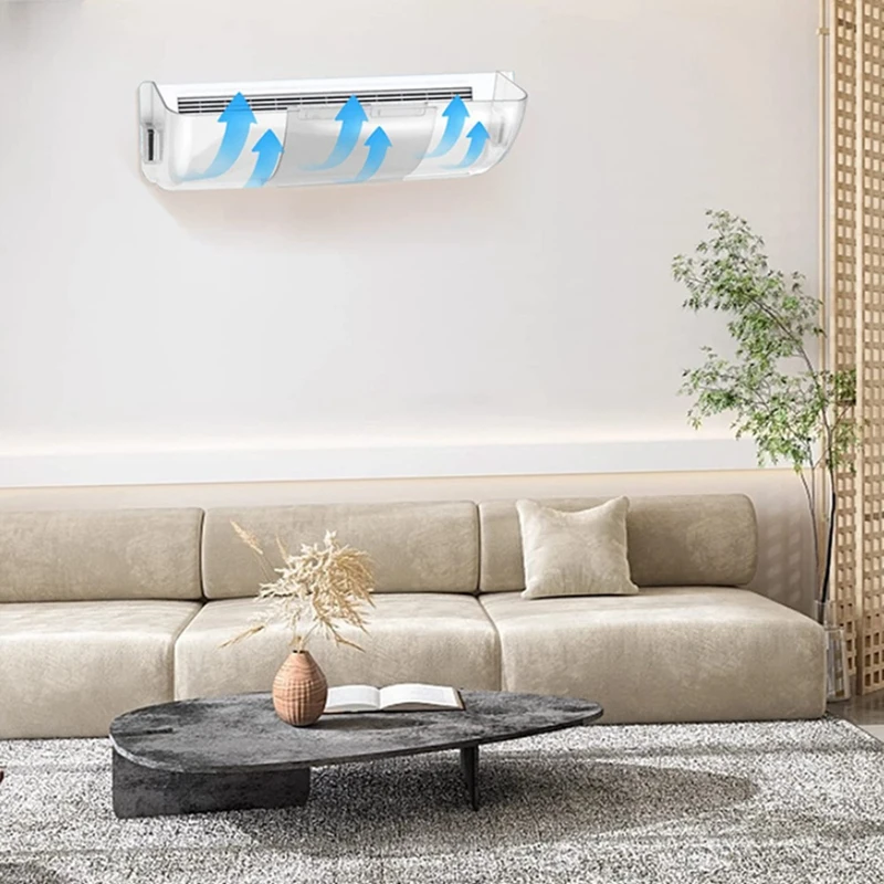 New Adjustable Magnetic Air Deflector Easy Adjust Between 8-14In For Floor Registers, Vents, Sidewall Floor Vent Deflector