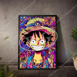 New Bandai Anime Posters One Piece Monkey D Luffy HD Canvas Painting Room Decoration Aesthetic Art Wall Paintings Gift NO Frame