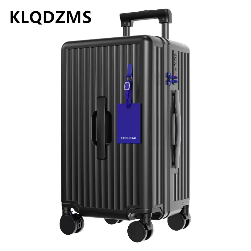 KLQDZMS Suitcase on Wheels Large Capacity Trolley Case 20 Inches Boarding Box 24