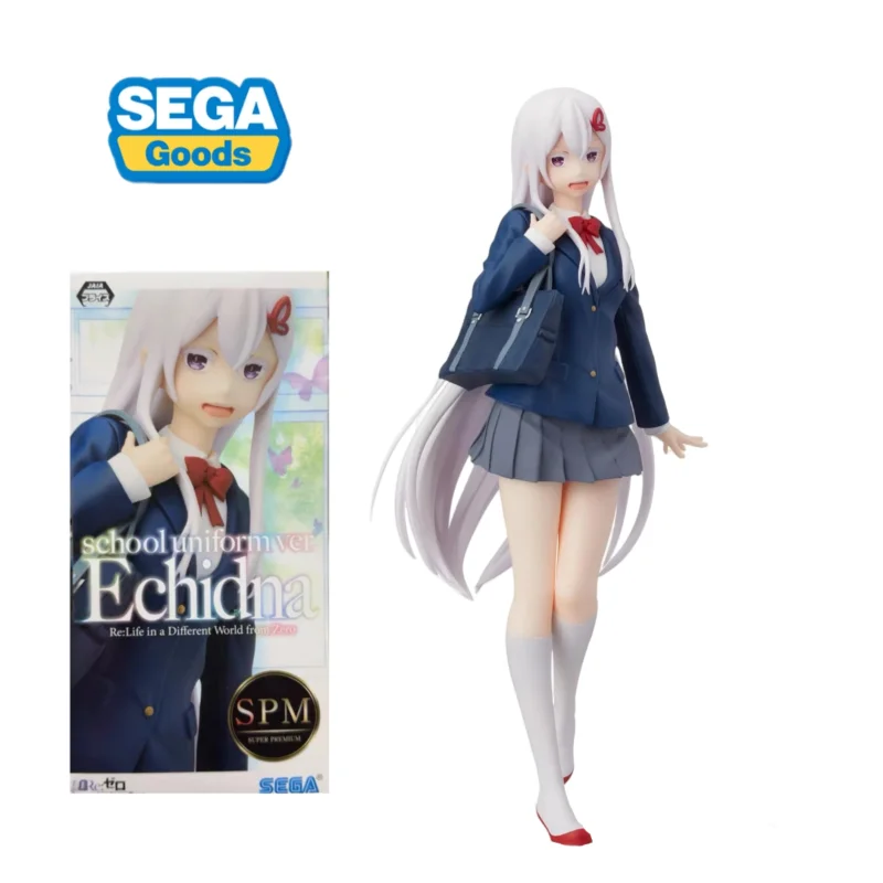 

В наличии оригинальная школьная форма SEGA Re:Life in A Different World From Zero Echidna Ver, аниме-фигурка, подарок на день рождения, игрушки, подарки