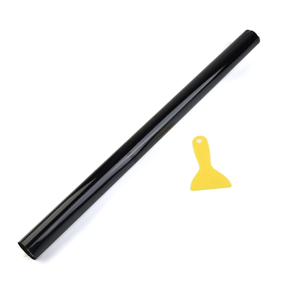 Cinematic Look Tinted Window Covering Roll Suitable for Autos or Buildings Measuring Fifty by Two Hundred Centimeters